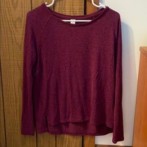 Purple long sleeve